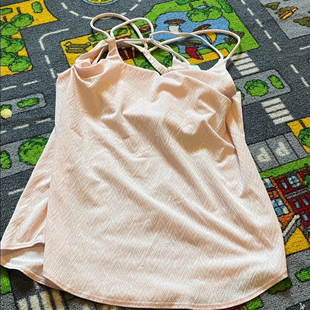 Ivivva Light Pink Double-Strap Tank Top
